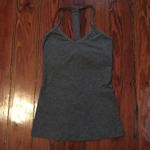 Hard Tail Athletic Tank with Built-In Bra - Sz XS